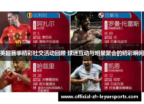 英超赛季精彩社交活动回顾 球迷互动与明星聚会的精彩瞬间
